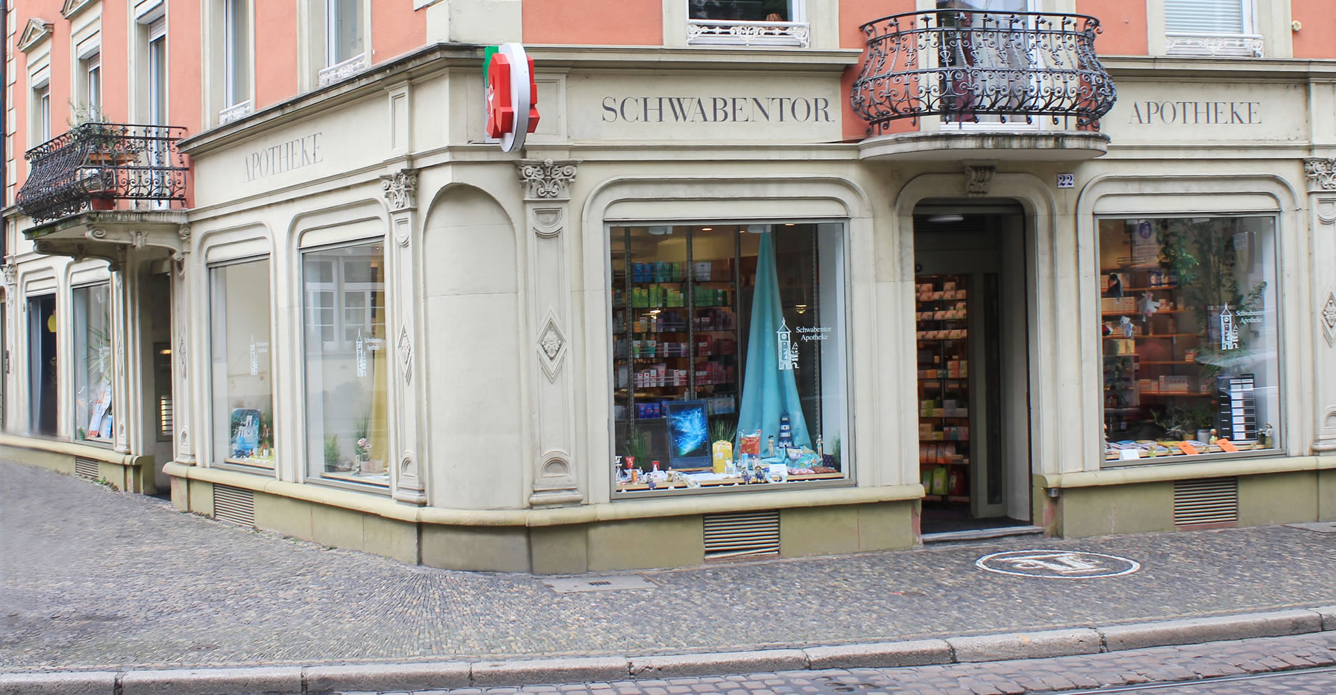 schwabentor apotheke obergasse front